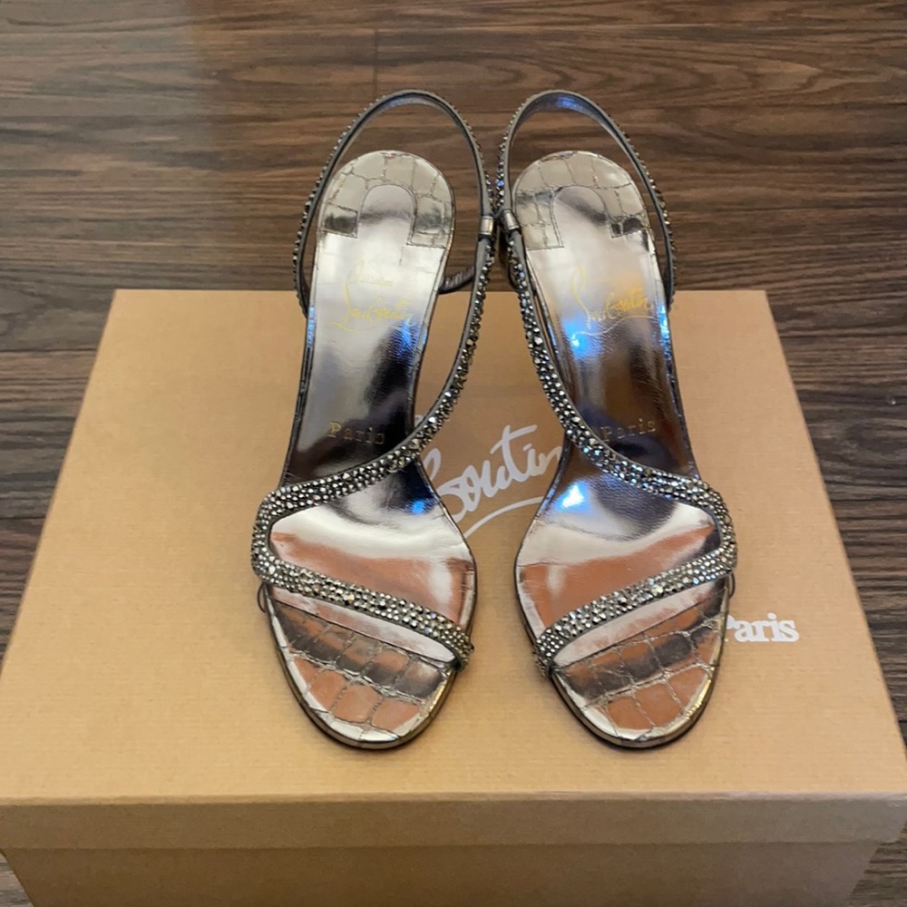 Christian Louboutin Rosalie Strass 100mm